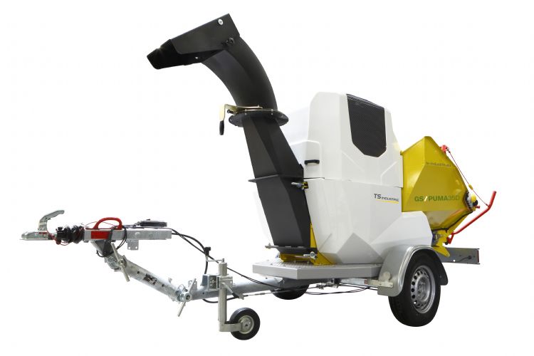 TS Puma 35D - emissievrije rotorversnipperaar TS Puma 35D - emissievrije rotorversnipperaar