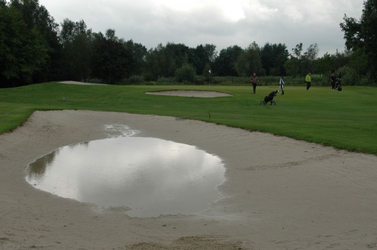 Een archieffoto van de baan op Landgoed Welderen.
