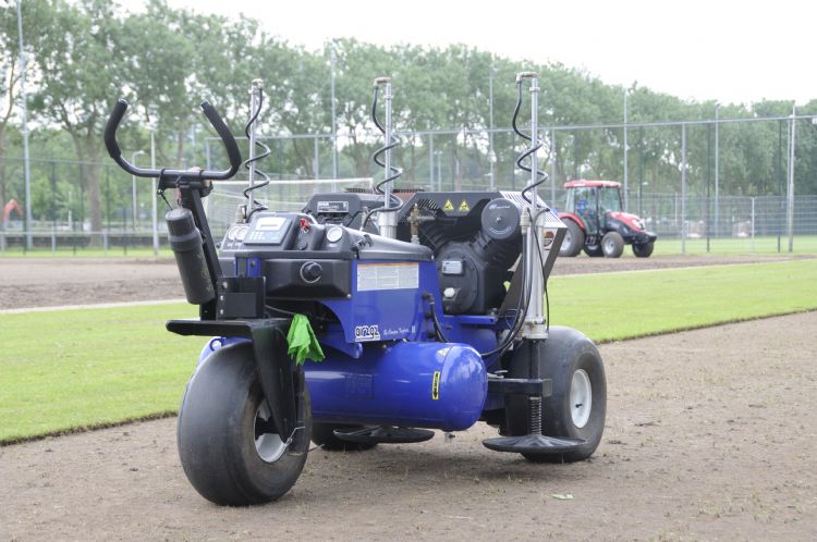 Air2G2-machine bij een demonstratie van importeur Jean Heybroek in 2017.