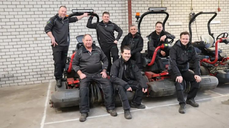 De greenkeepers van Princenbosch kijken uit naar de ALV van de NGA (Foto: NGA)