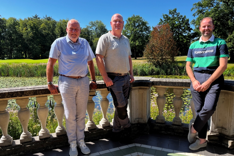 Jan Plooij, Paul van Binsbergen en Andr� Tammer